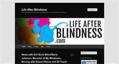 Desktop Screenshot of lifeafterblindness.com