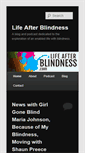 Mobile Screenshot of lifeafterblindness.com